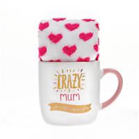 Crazy Mum Mug And Sock Set