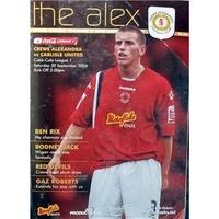 Crewe Alexandra v Carlisle Utd - League 1 - 30th Sept 2006