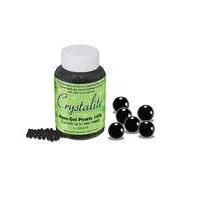 crystalite aqua gel pearls 100 gm black