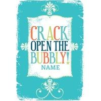 Crack Open The Bubbly - Congratulations Card