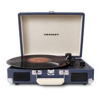 Crosley Cruiser Navy Blue Turntable (Navy Blue)