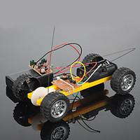 crab kingdom model assembled diy toy car assembly toy car two remote c ...