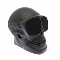 Cross Humanity Skull Bluetooth Speaker Matte Black