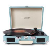 crosley cruiser turquoise turntable