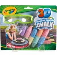 crayola 3 d sidewalk chalk 51 3505