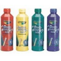 crayola washable ready mix paint 4 pack