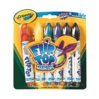 Crayola 6 Flip Top Markers