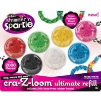 CRA-Z-ART Cra-Z-Loom Shimmer \'n Sparkle Ultimate Refill Pack
