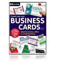 create your own business cards second edition software by focus