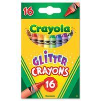 Crayola 16 Glitter Crayons