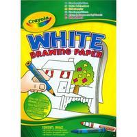 Crayola A4 White Drawing Paper
