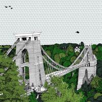 crossing clifton bridge by clare halifax