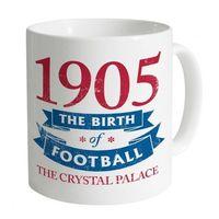 crystal palace birth of football mug