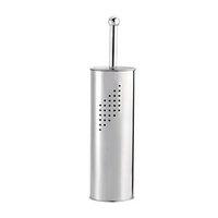 Croydex Toilet Brush & Holder Brushed Steel