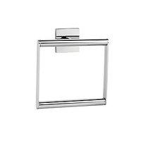 Croydex Chester Flexi Fix Towel Ring Chrome