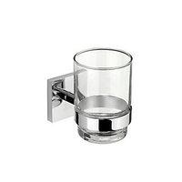 Croydex Chester Flexi Fix Tumbler & Holder Chrome