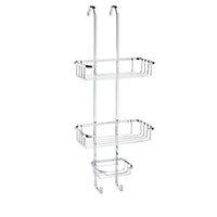 Croydex Rust Free Hook Over Three Tier Basket