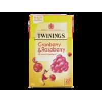 Cranberry & Raspberry - 20 Single Tea Bags