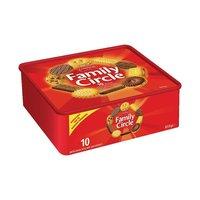 Crawfords (855g) Family Circle Biscuits Re-sealable Box Assorted