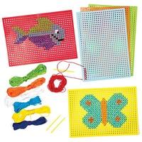 cross stitch kits pack of 6