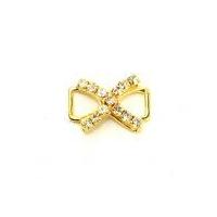 criss cross diamante accessories 17mm gold