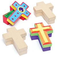 Cross Craft Boxes (Pack of 16)