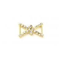 Criss Cross Diamante Accessories 28mm Gold