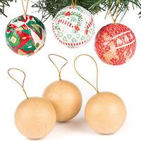Craft Baubles (Pack of 18)