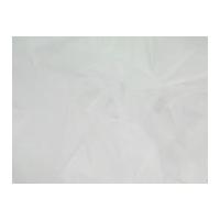 Crystal Tulle Netting Fabric White