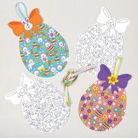 Creative Colouring Easter Eggs (Pack of 10)