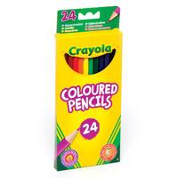 crayola colouring pencils box of 24