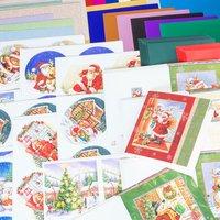 Create and Craft Christmas Character Invertage Kit with FREE Foiled Fantasy Card Pack 409223