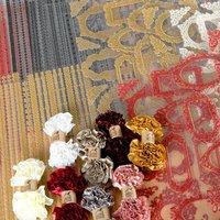 create and craft glitter foam sticker kits and ribbon accessories bund ...