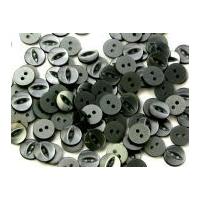 crown round plastic fish eye buttons 19mm grey