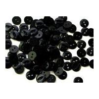 Crown Round Plastic Fish Eye Buttons 16mm Navy Blue