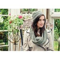 Crochet Cowl and Hat in Deramores Vintage Chunky (2007) Digital Version