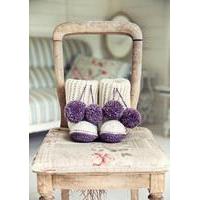 crochet slipper boots in deramores vintage chunky 2008