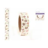 Craft Decor Patterned Fabric Masking Tape