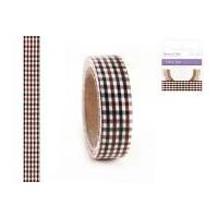 Craft Decor Patterned Fabric Masking Tape 3m Macintosh Plaid