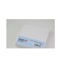 Craft UK Limited Square Blank Envelopes 12.5cm x 12.5cm White