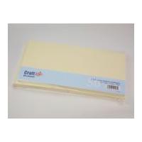 Craft UK Limited Square Blank Cards & Envelopes 15cm x 15cm Ivory Cream