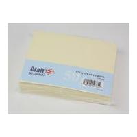 craft uk limited c6 blank envelopes 105cm x 15cm ivory cream