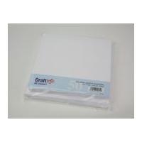 craft uk limited dl blank cards envelopes 21cm x 10cm white