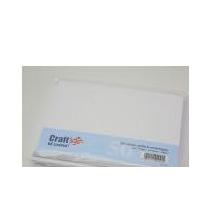 craft uk limited c6 blank cards envelopes 105cm x 15cm white