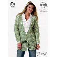 Crocheted Jackets in King Cole DK (3473)