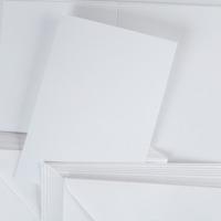 Craft UK 25 X C5 White Cards and Envelopes 404220