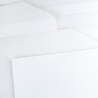 Craft UK 100 A4 White Linen Card 300GSM 404204