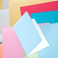 Creativity International Pack of 100 Assorted A6 Card Blanks 407170