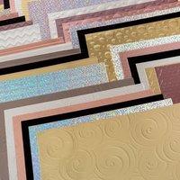 create and craft plethora of patterns metallic card pack of 36 386552