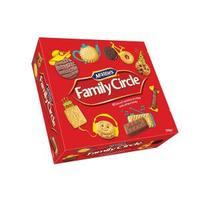 Crawfords Family Circle 800g Biscuits 10 Varieties Re-sealable Box